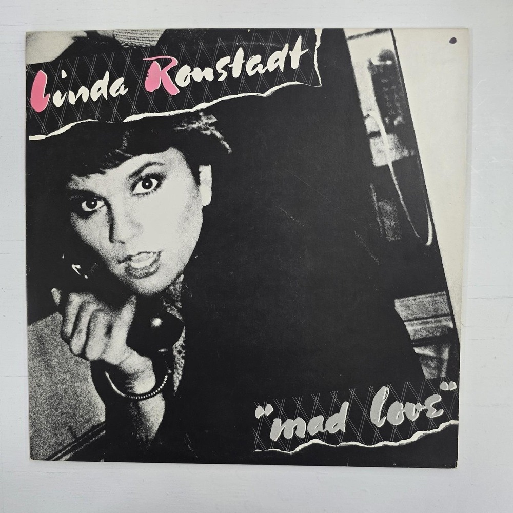 Linda Ronstadt Mad Love LP VG+/VG+ Pop Rock 1980 Vintage Vinyl Record SE-510
